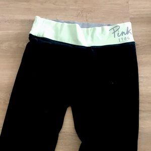 VS PINK tapered yoga pants